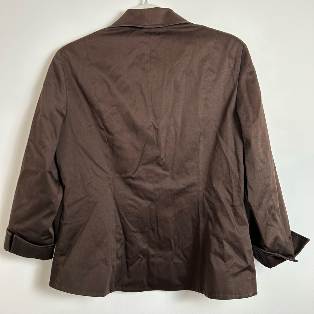 Lafayette 148 Brown Blazer size 6 - Picture 2 of 9